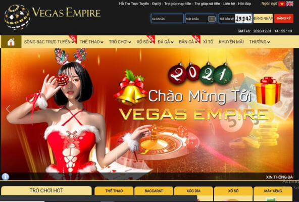 Đánh giá nhà cái Vegas Empire có uy tín không?
